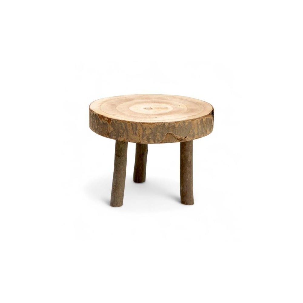 ALZATINA LEGNO D25XH7 NATURALE